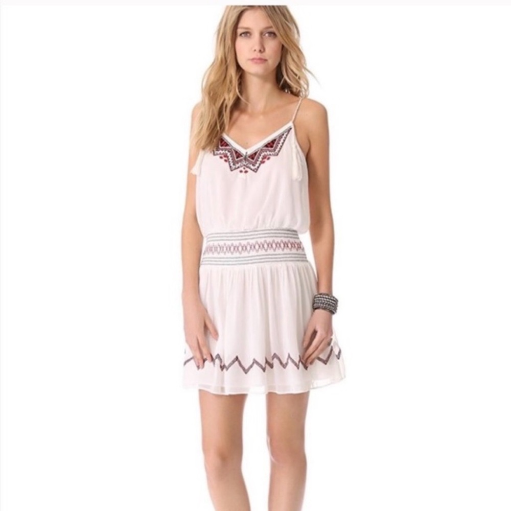 Free People Penny Georgette Love Bird Dress - size S NEW